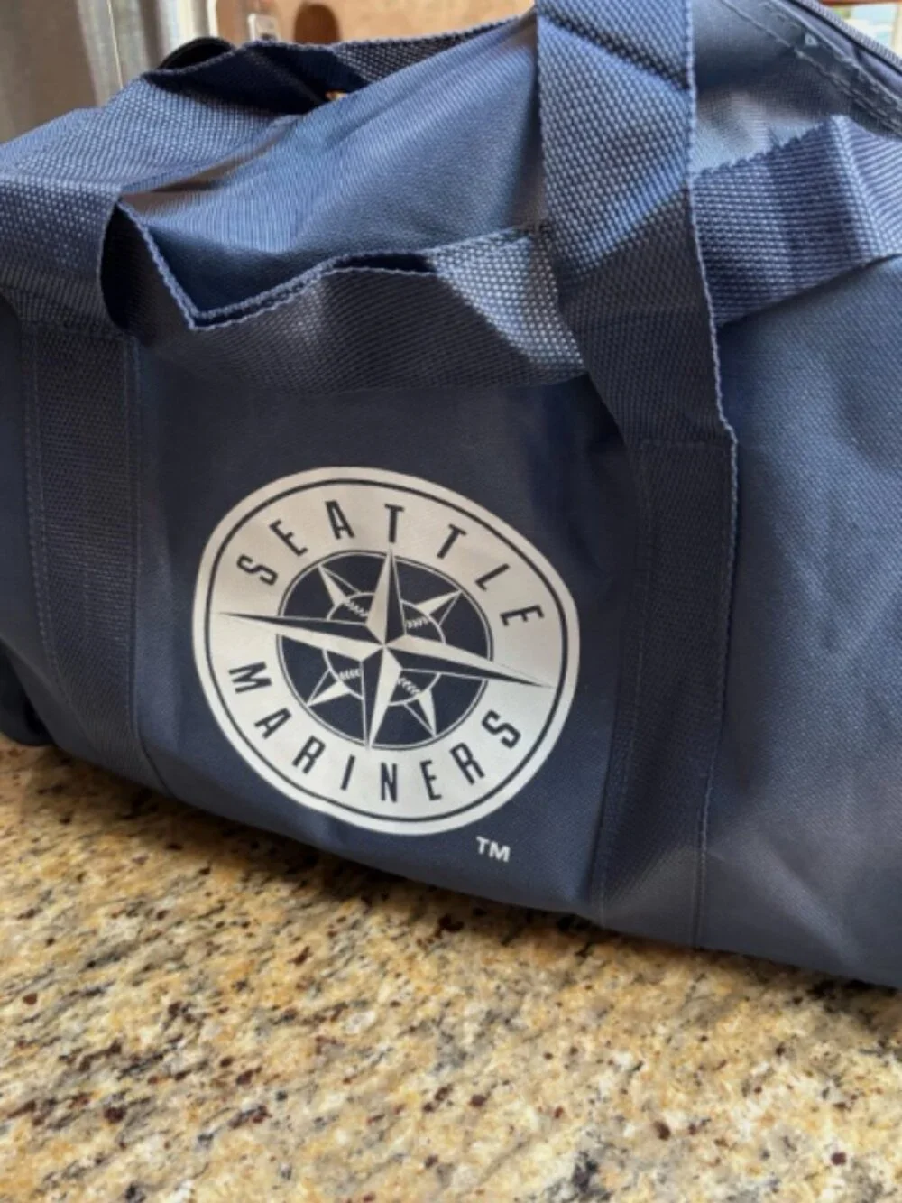 Seattle Mariners Duffel Bag MLB Baseball Gym Travel Sports Tote